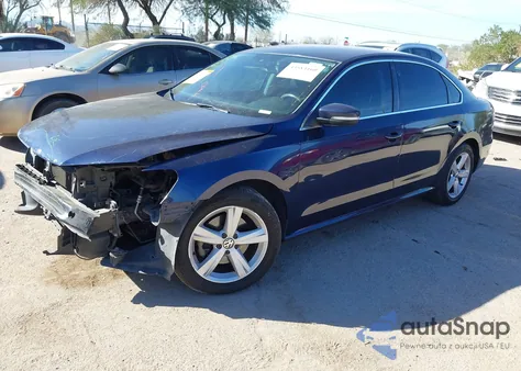 2013 Volkswagen Passat 2.5L Se from USA, damaged, VIN 1VWBP7A32DC039597